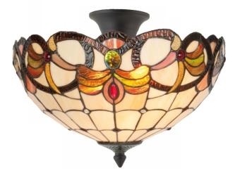 Tiffany plafondlamp Roxbury 40/96